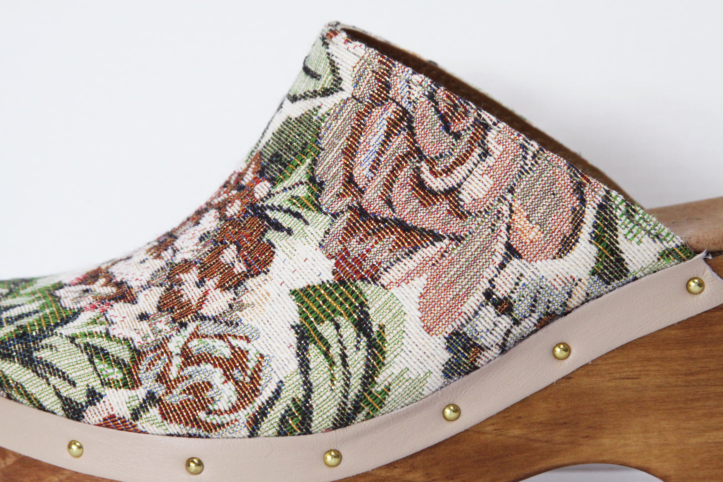 CLOG FLOWERS GOLD