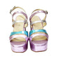 ANNA FOIL ROSE BLUE