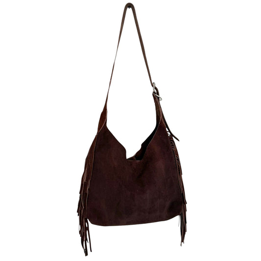 DOLLY FRINGES GAMUZA CAFÉ